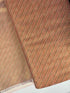Holiday Charms - Stripe Crimson Gold Yardage