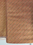 Holiday Charms - Stripe Crimson Gold Yardage