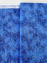 Ice Metallic Swirl Lapis fabric by Timeless Treasures, close-up