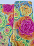 Brassica Yellow Fabric – large-scale yellow floral print by Philip Jacobs for Kaffe Fassett Collective, Free Spirit Fabrics.