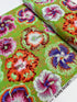 Floating Hibiscus Green fabric by Philip Jacobs – bold green tropical hibiscus floral cotton fabric