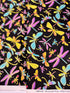 Royal Plume - Metallic Dragonfly Yardage