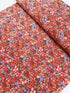 Meadow Red floral fabric by Rifle Paper Co. – 100% cotton quilting fabric with wildflowers on red background.