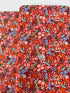 Meadow Red floral fabric by Rifle Paper Co. – 100% cotton quilting fabric with wildflowers on red background.