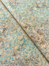 Sea Foam Leaf Vine Batik Fabric by Island Batik – tan and blue hand-dyed cotton with vine print for quilting and crafts.