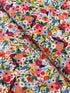 Wildwood Petite Garden Party Pink Rayon Fabric by Rifle Paper Co. – 100% rayon floral print with soft drape for apparel.
