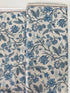 Sacre Bleu Parterre Pearl French Blue fabric by French General – Moda cotton with elegant floral medallions.