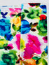 Gradients 2 – Splash Watercolor Blooms Multi fabric by Moda – digitally printed cotton with bright abstract florals.