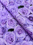 Love Letter - Packed Roses Purple Yardage