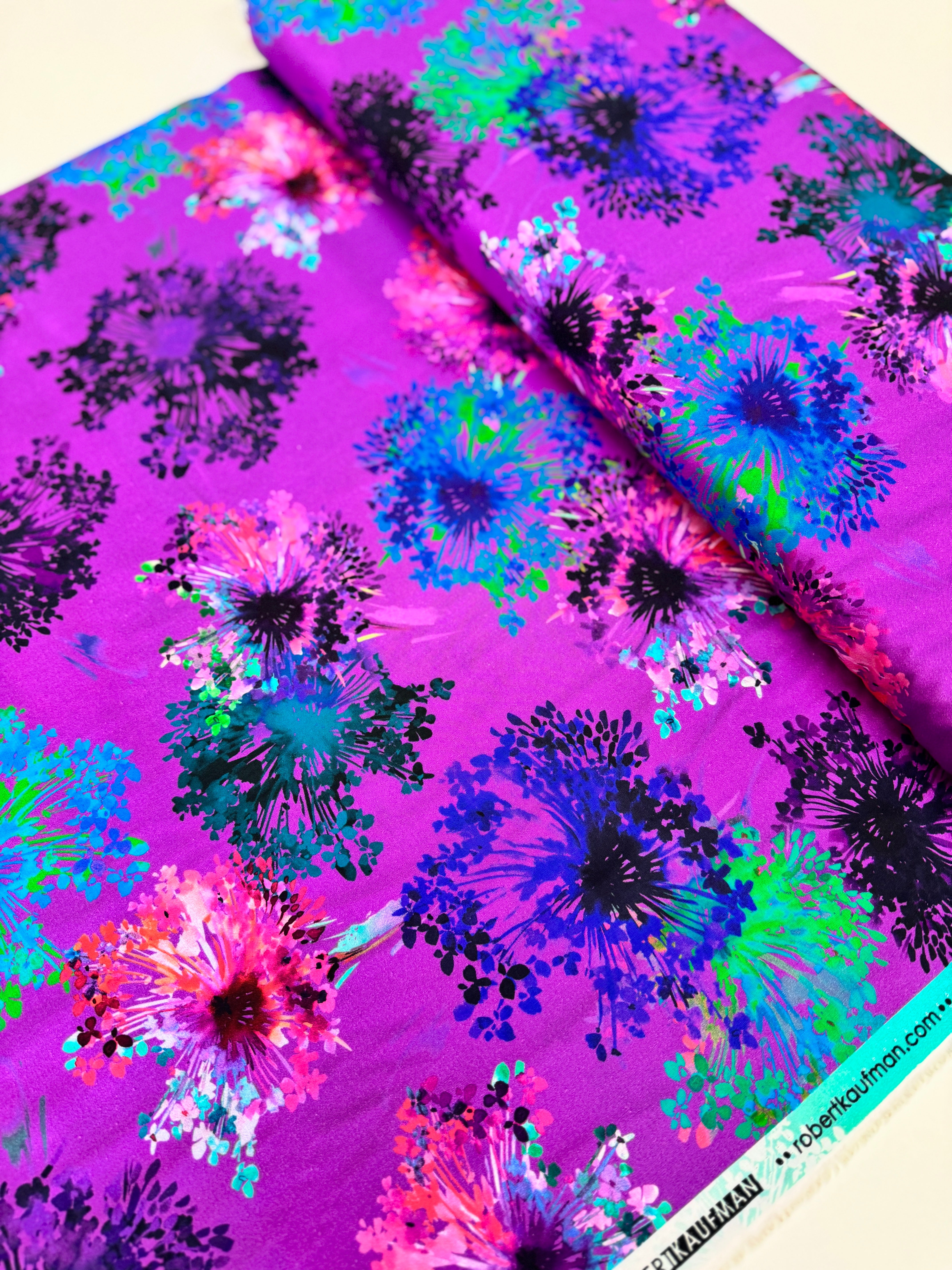 Wishwell Bright Side Orchid Yardage