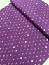 Indah Batiks Moons Purple with Silver Metallic Fabric by Hoffman Fabrics