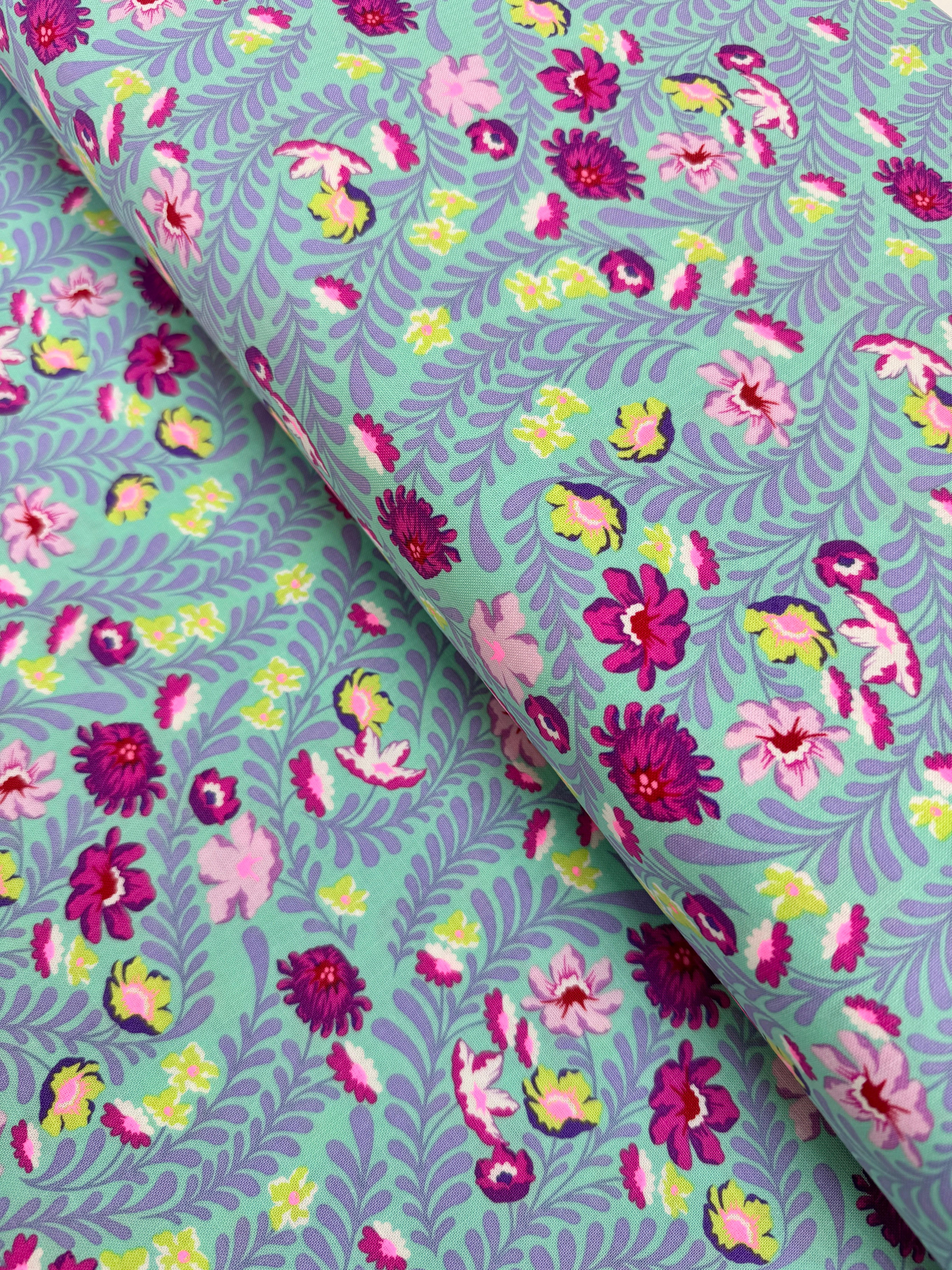 Untamed – Flowerfield Cosmic Fabric by Tula Pink for Free Spirit Fabrics