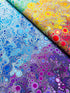 Effervescence Adventure colorful bubble digital print fabric by Amelia Caruso for Robert Kaufman