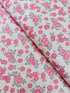 At The Cottage Florals Dots Camellia quilting cotton by Robert Kaufman featuring camellia blossoms and dot accents.