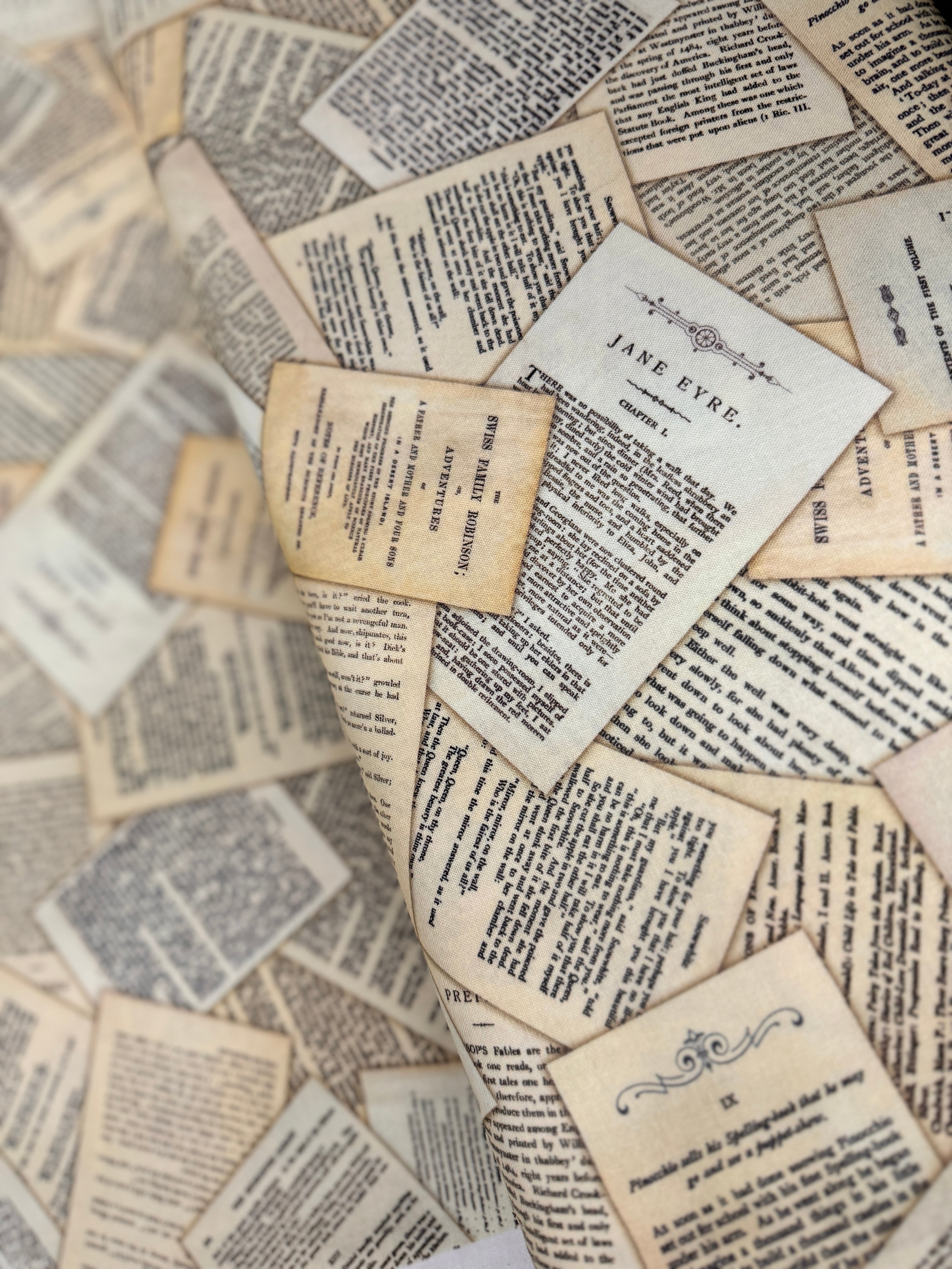 Library of Rarities - Book Pages Antique - Remnant