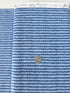 Strawberry Fields Laurel Stripe Chambray fabric by Rifle Paper Co. – blue stripe cotton chambray by Cotton + Steel