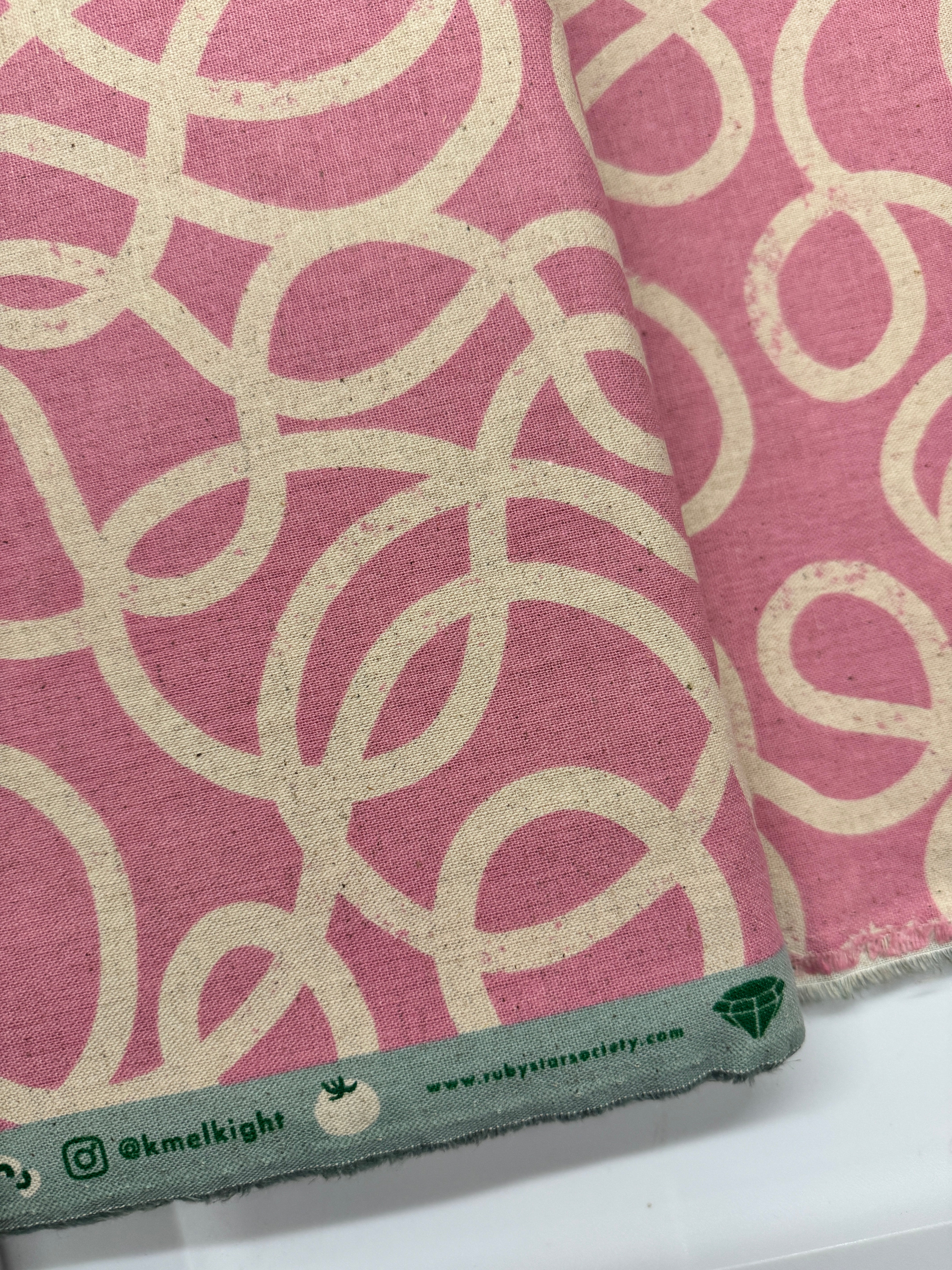 Ruby Star Society - Tomato Tomahto - Noodles Orchid Canvas - Remnant