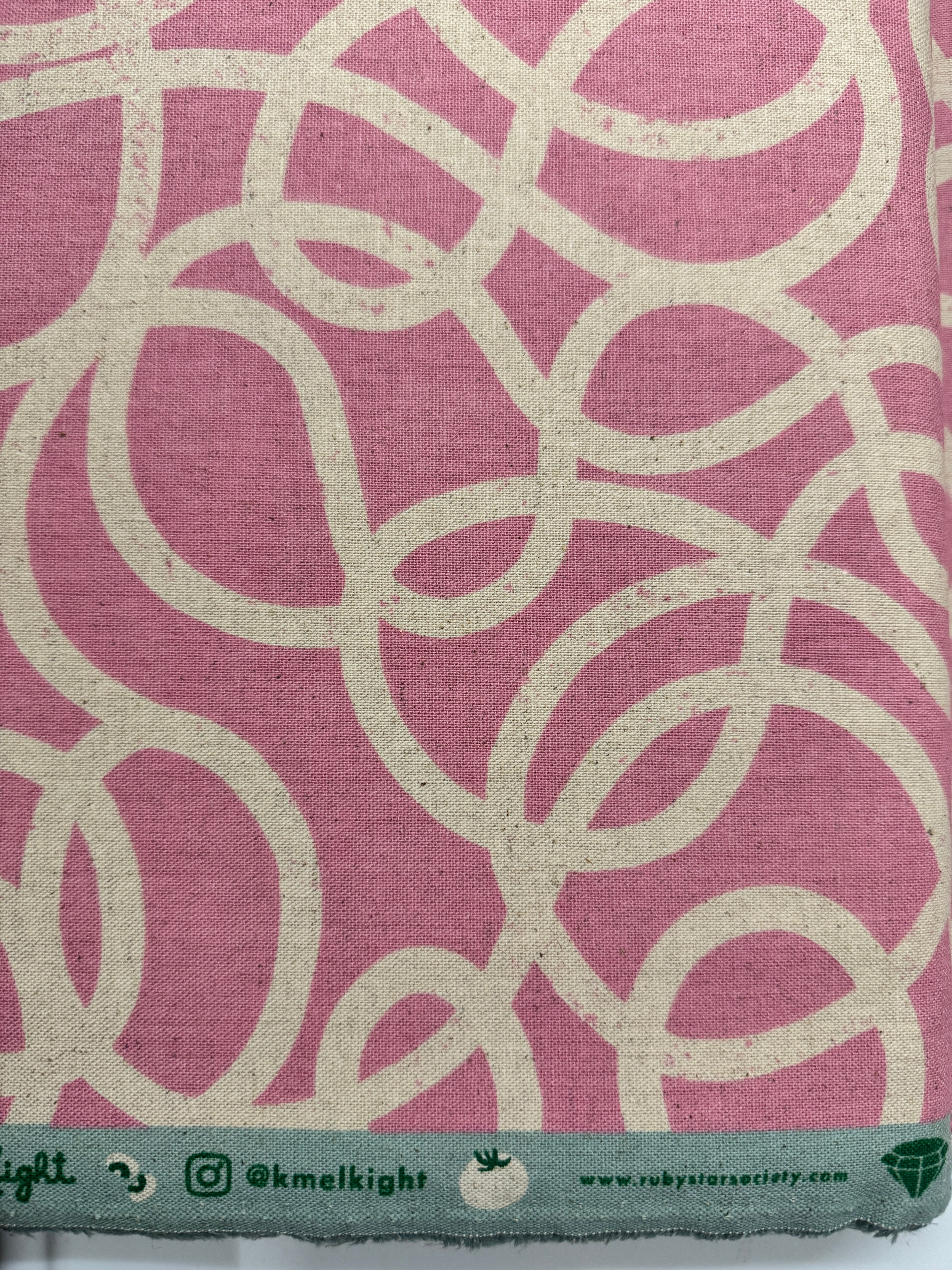 Ruby Star Society - Tomato Tomahto - Noodles Orchid Canvas - Remnant