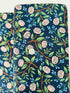 Wildwood Peonies Navy fabric by Rifle Paper Co. – peonies on navy cotton quilting fabric, 43″ wide
