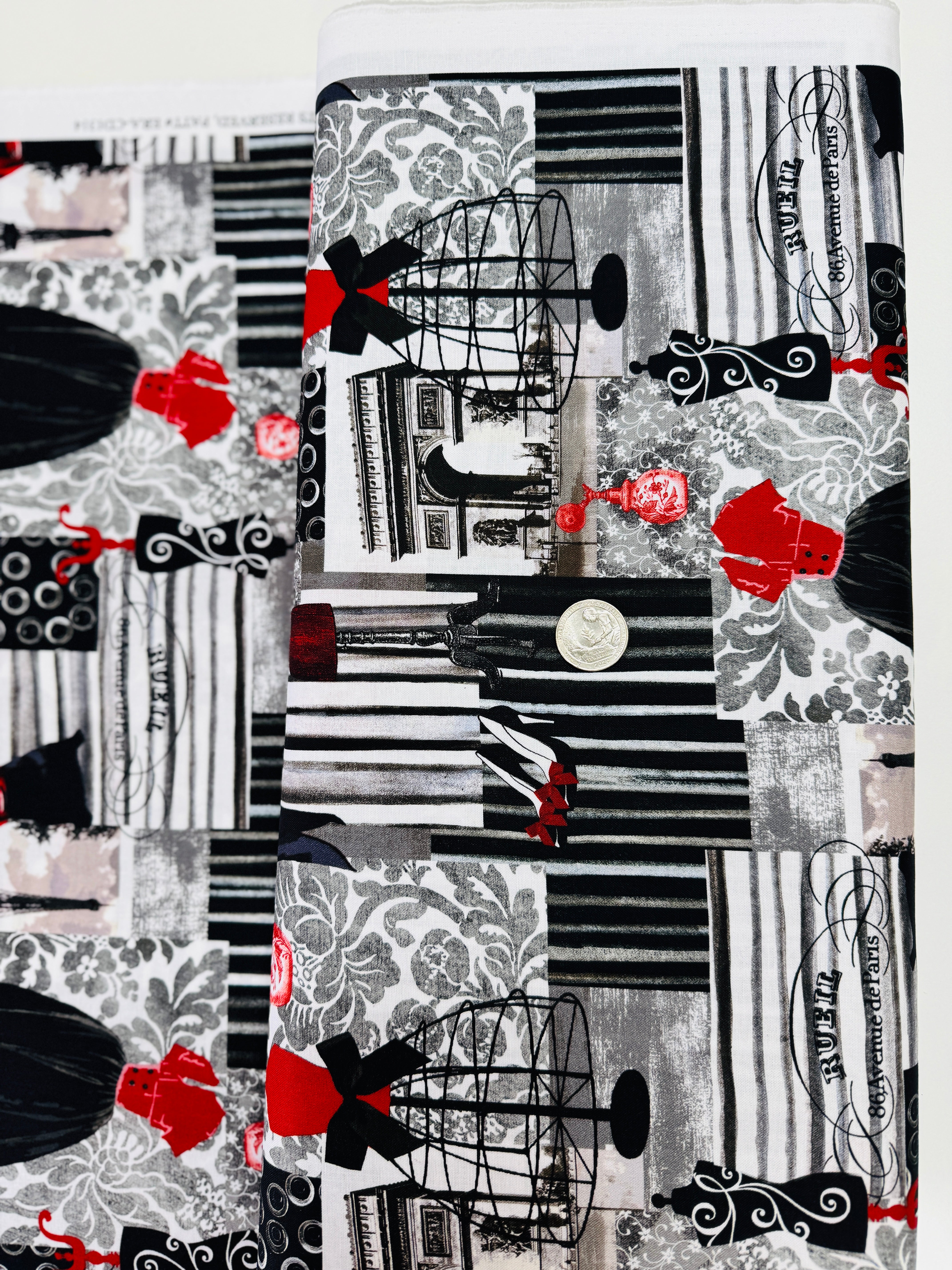 Fashion Forward Dresses and Bags fabric by Timeless Treasures – stylish cotton quilting print ideal for garments and accessories