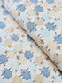 Sweet Dreams Flannel – White fabric with playful stacked sheep design by Kanvas Studio for Benartex, soft brushed cotton flannel.