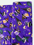 Spooktacular Gnomes fabric with purple background, Halloween gnomes, pumpkins, and stars – 12796-66 by Andi Metz for Kanvas Studio.