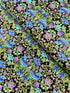 Luminous - Floral With Birds Metallic Yardage