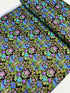 Luminous - Floral With Birds Metallic Yardage