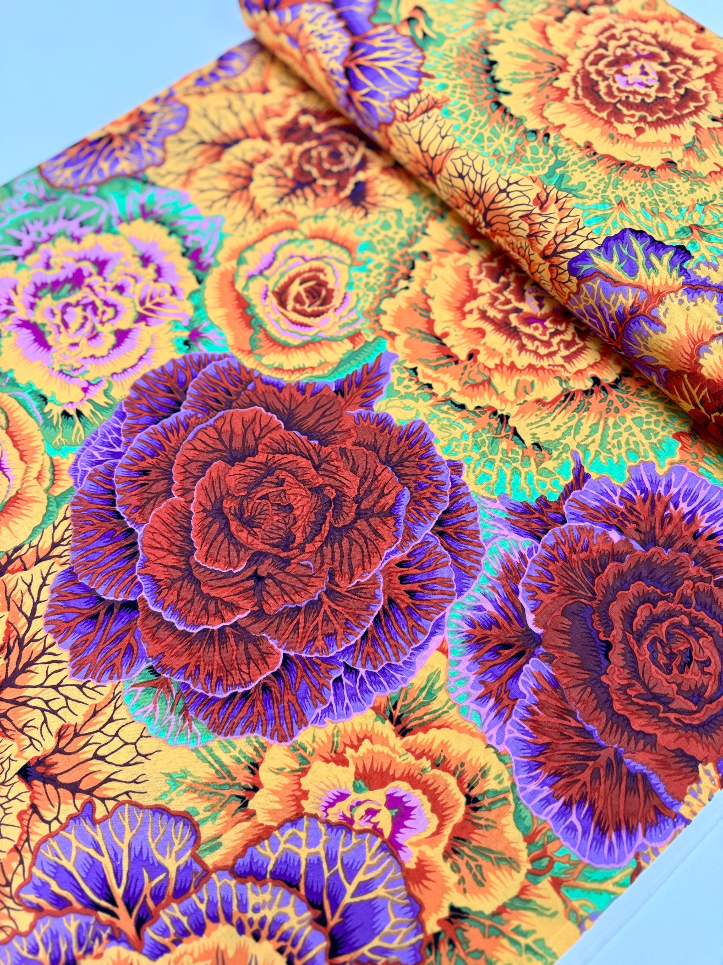 Kaffe Fassett Collective - Classics - Brassica Orange Yardage