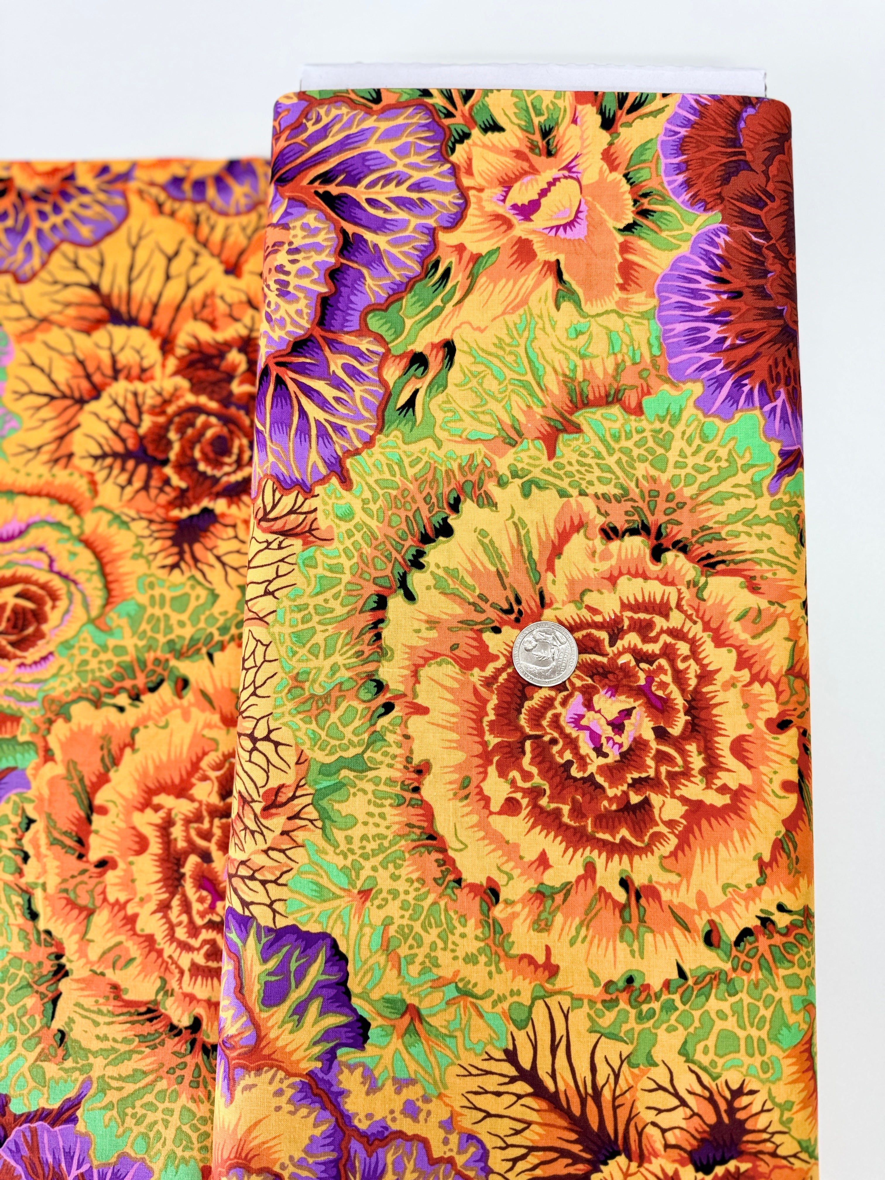 Kaffe Fassett Collective - Classics - Brassica Orange Yardage