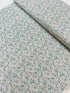 Sevenberry Petite Garden Soft Floral Aqua quilting cotton - small aqua & pink floral print, 43/44″ wide