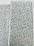 Sevenberry Petite Garden Soft Floral Aqua quilting cotton - small aqua & pink floral print, 43/44″ wide