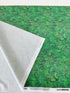Emerald green marbled swirl print cotton quilting fabric by Aimee Stewart for Robert Kaufman