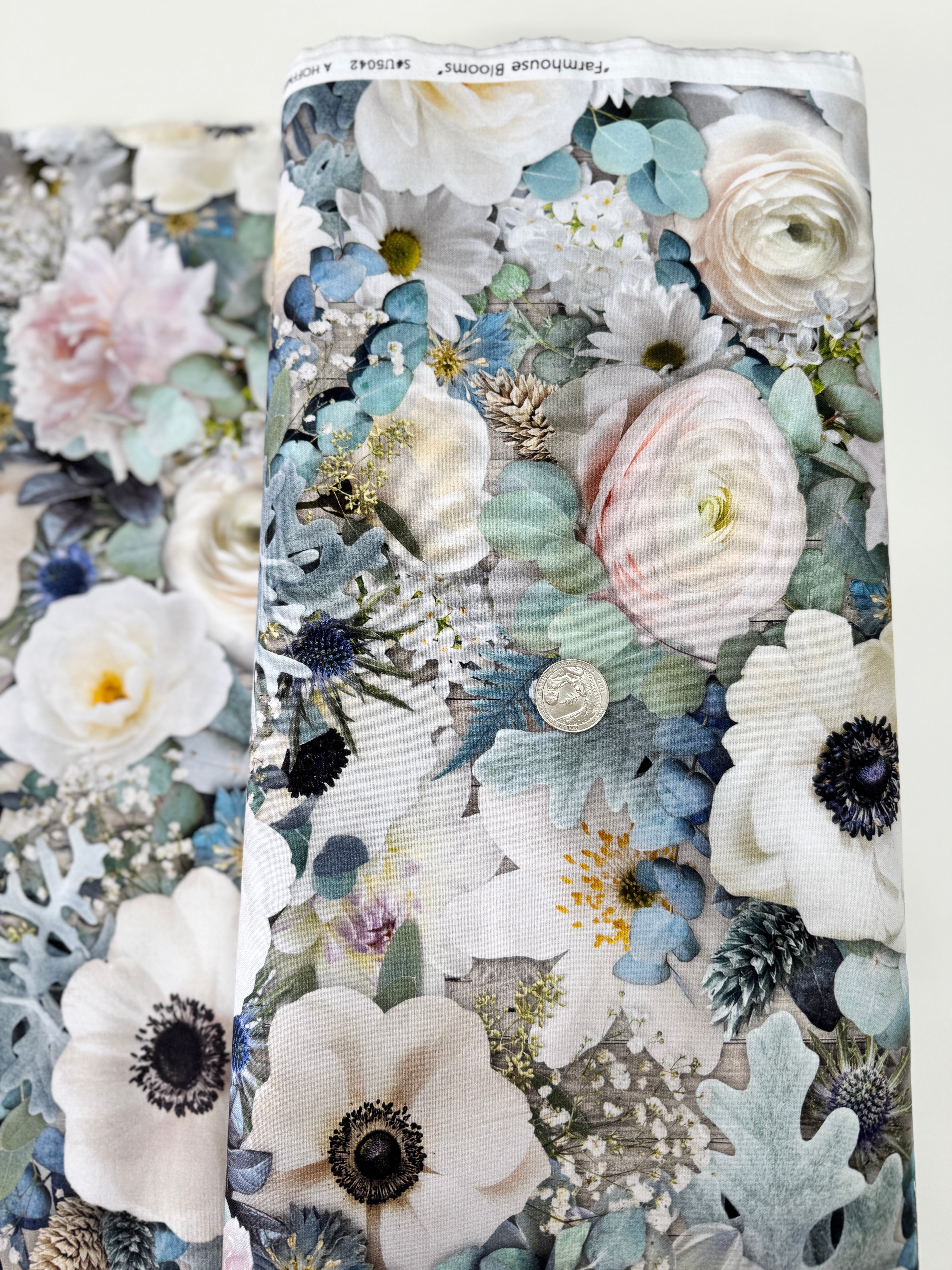 Farmhouse Blooms - Floral Blooms Yardage