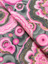 Agate Pink fabric by Philip Jacobs for Kaffe Fassett Collective – abstract pink swirls quilting cotton