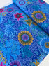 Kaffe Fassett Dream Blue floral fabric by FreeSpirit