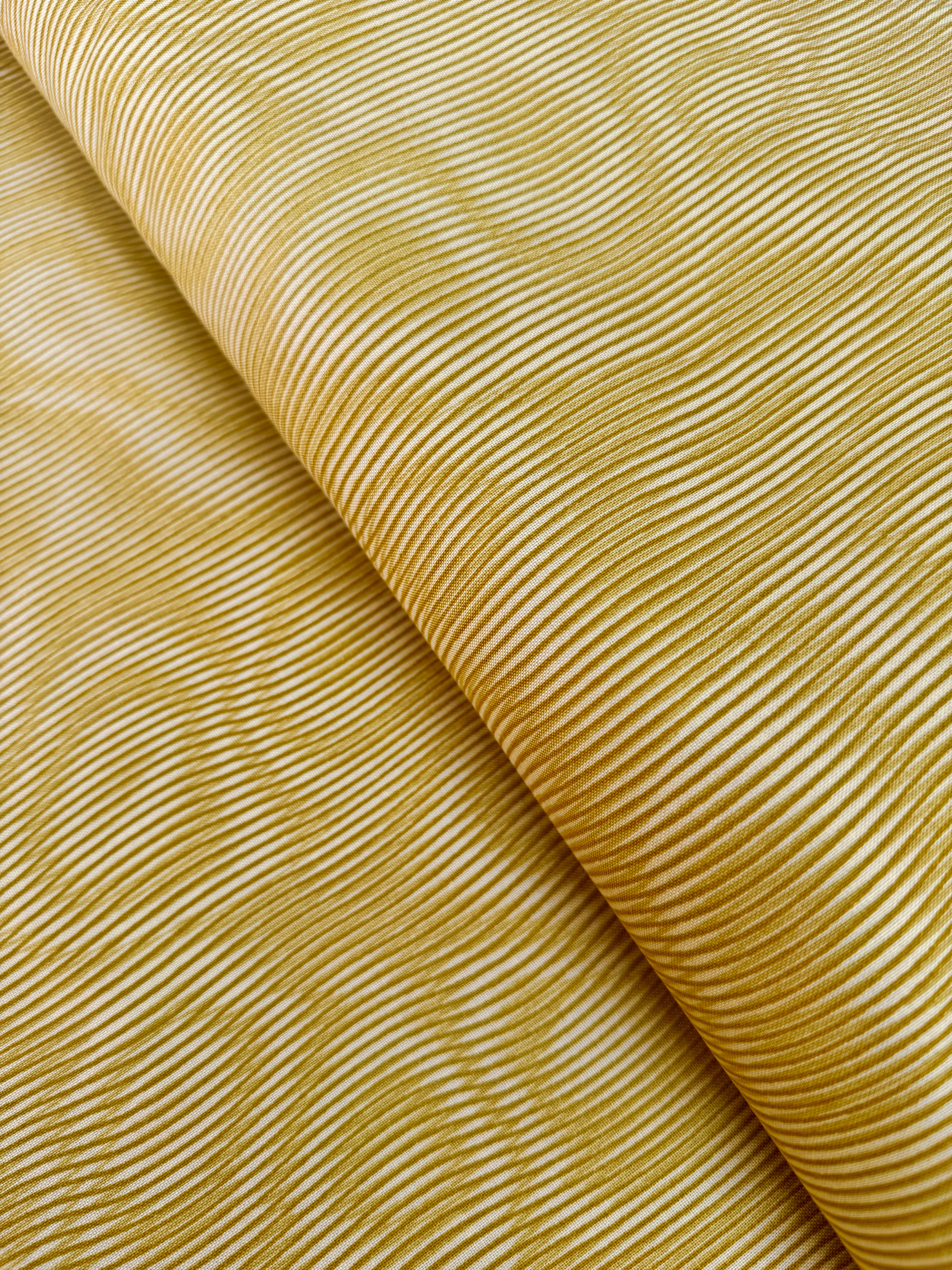 Aruba Moire Gold Fabric by Jinny Beyer for RJR Fabrics – Rich Gold Cotton with Subtle Texture