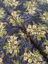 Radiance – Radiant Bouquets Black Metallic Fabric with Metallic Floral Design by Kanvas Studio for Benartex