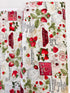 Berry Sweet Strawberries Market Collage Beige Fabric by Timeless Treasures – digitally printed red strawberry and market text design on beige cotton