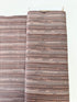 Rayon Crinkle Florals Stripes Brown Fabric by Sunset Studio for Robert Kaufman – lightweight rayon with floral and stripe pattern