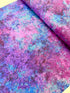 Stonehenge Multi Mixers Night Shade 108" wide backing cotton fabric by Linda Ludovico for Northcott – purple and blue textured print