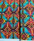 Southwest Blanket Print Teal Yardage