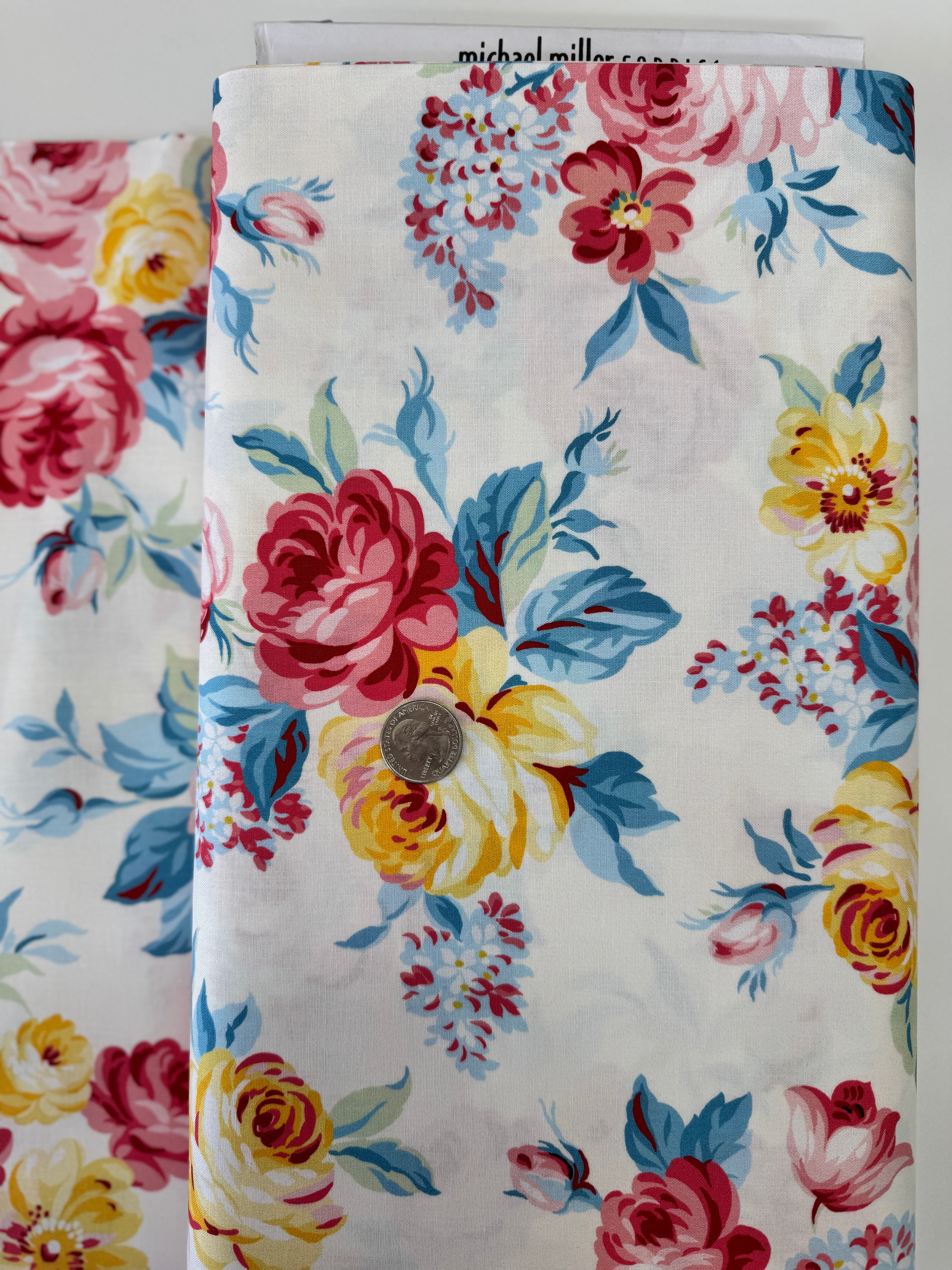 Country Cottage - Farmstand Flowers Yardage