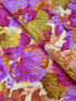 Kaffe Fassett Collective Grandiose Ochre fabric by Philip Jacobs for Free Spirit Fabrics, bold floral quilting cotton
