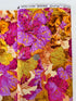 Kaffe Fassett Collective Grandiose Ochre fabric by Philip Jacobs for Free Spirit Fabrics, bold floral quilting cotton