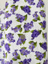 Flowerhouse - Elizabeth Lilacs Dots White Flannel Yardage
