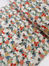 Meadow - Flax Multi Unbleached Canvas Metallic Yardage