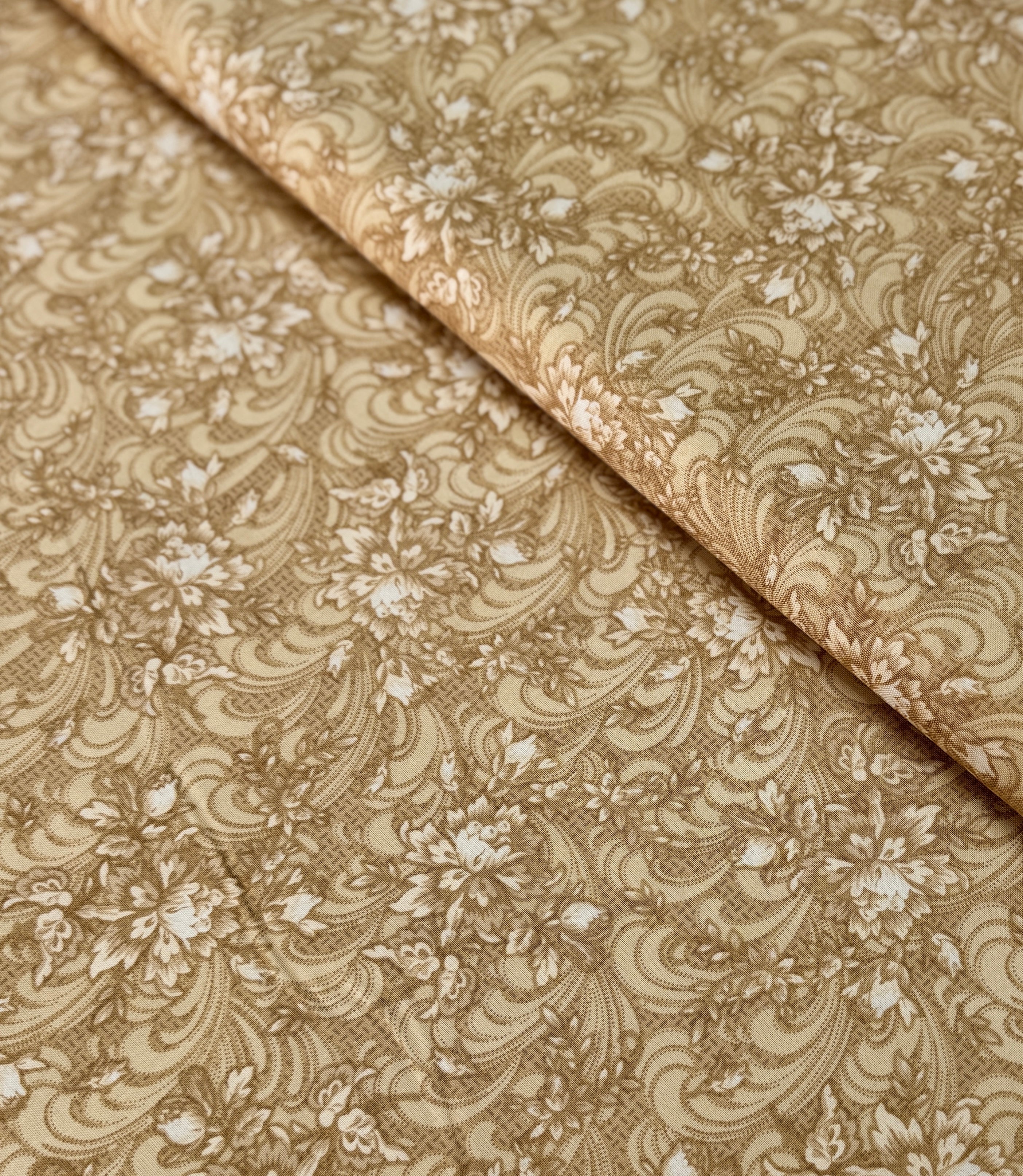 Regent's Park - Elegant Tonal Tan Yardage