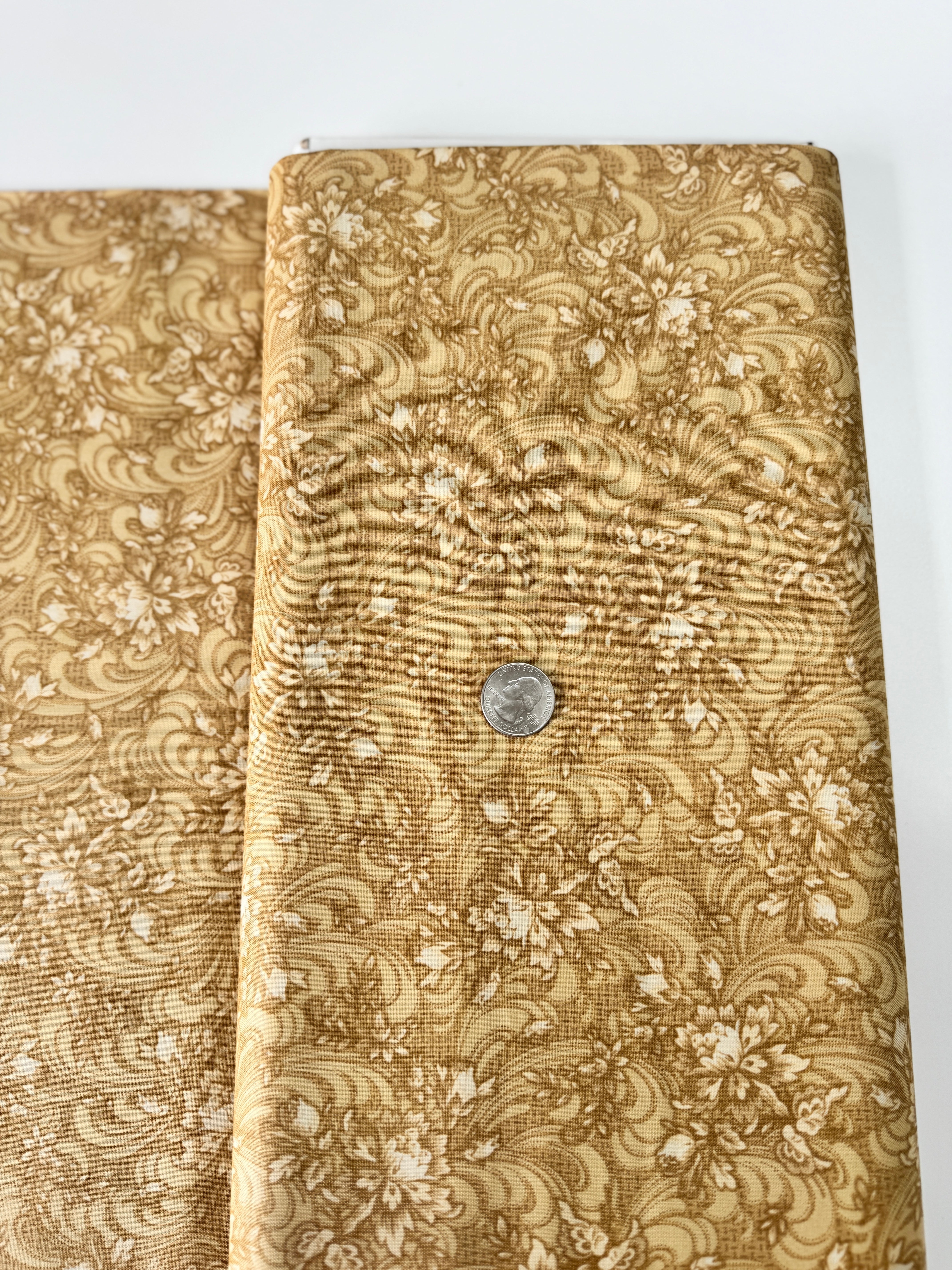 Regent's Park - Elegant Tonal Tan Yardage