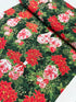 Holiday Flourish Festive Finery Vases Pine Gold Metallic Quilting Cotton by Studio RK for Robert Kaufman Fabrics – Christmas sewing fabric